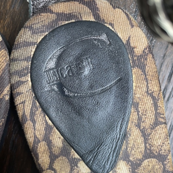 Just Cavalli Vintage leather sandals - Picture 5 of 11